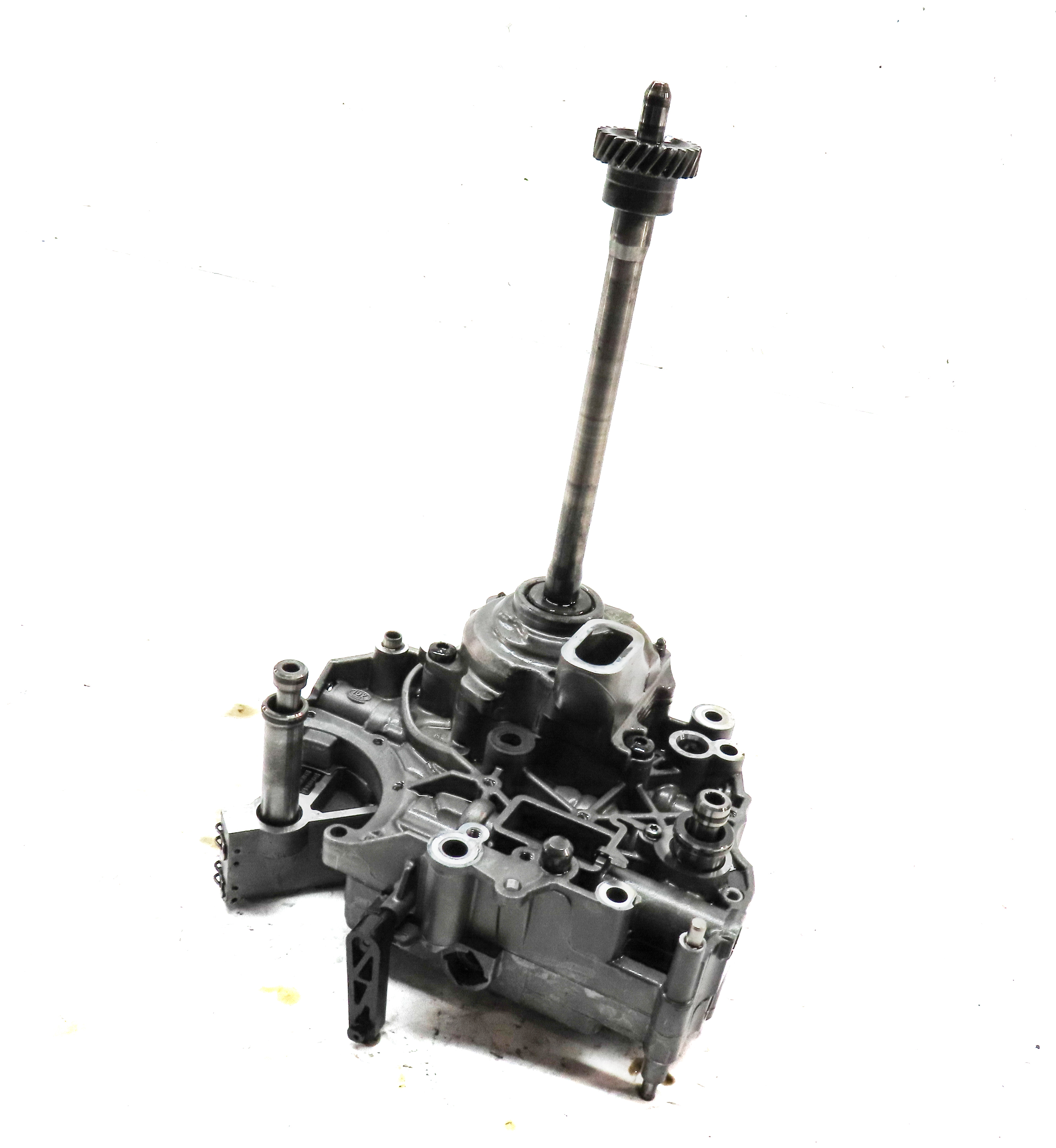 2010-2014 AUDI A5 (B8 8T) (LKV / MVC) 2.0T CVT TRANSMISSION VALVE BODY OIL PUMP — exact item pictured